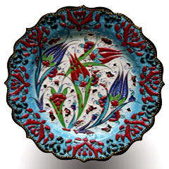 Kabartma Özel Tabak