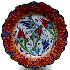 Kabartma Özel Tabak
