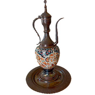 Gümüş Kaplama İbrik